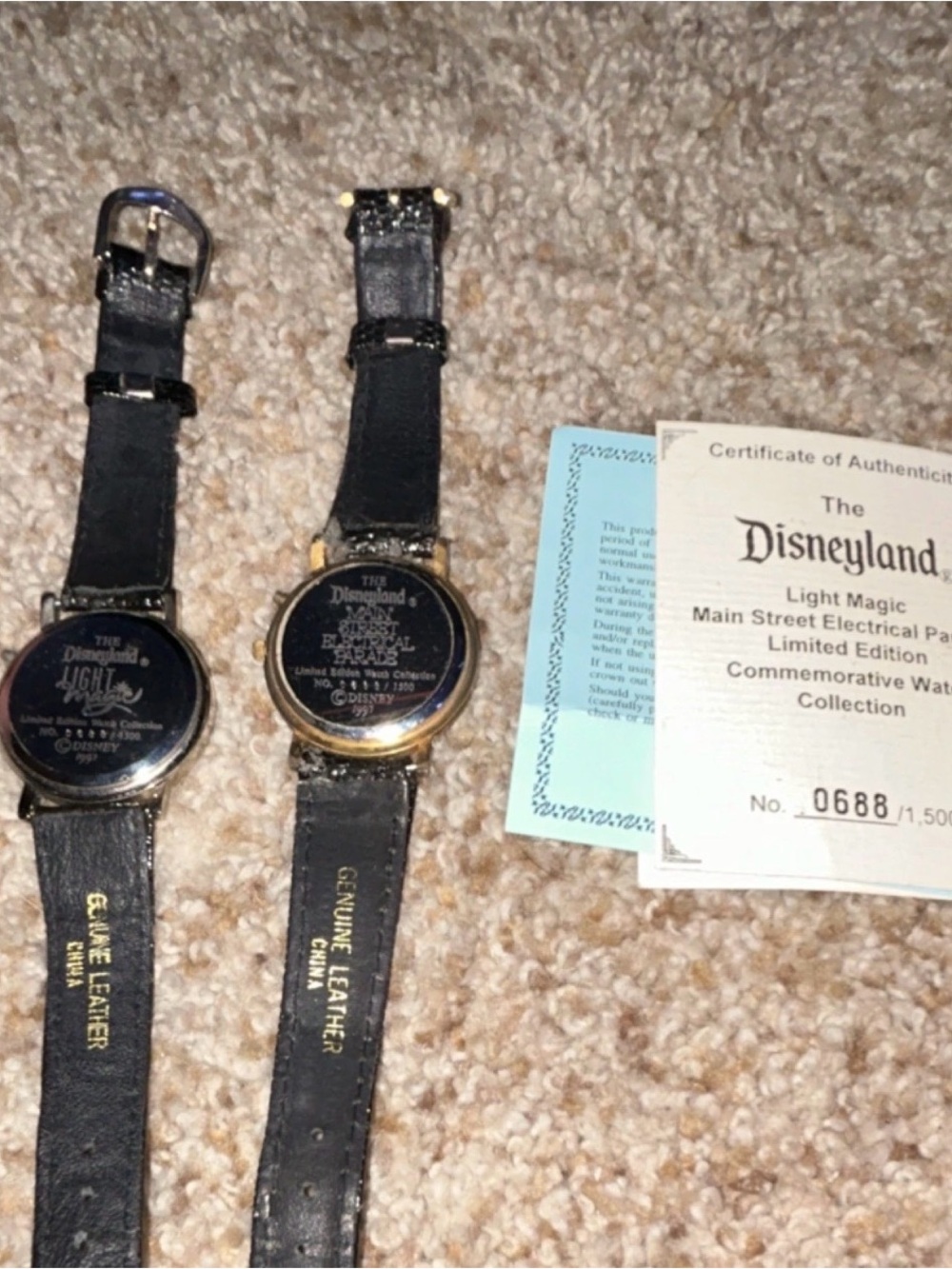 Disney Limited Edition Light Magic Commemorative Watch - Black Strap - Picture 2 of 2